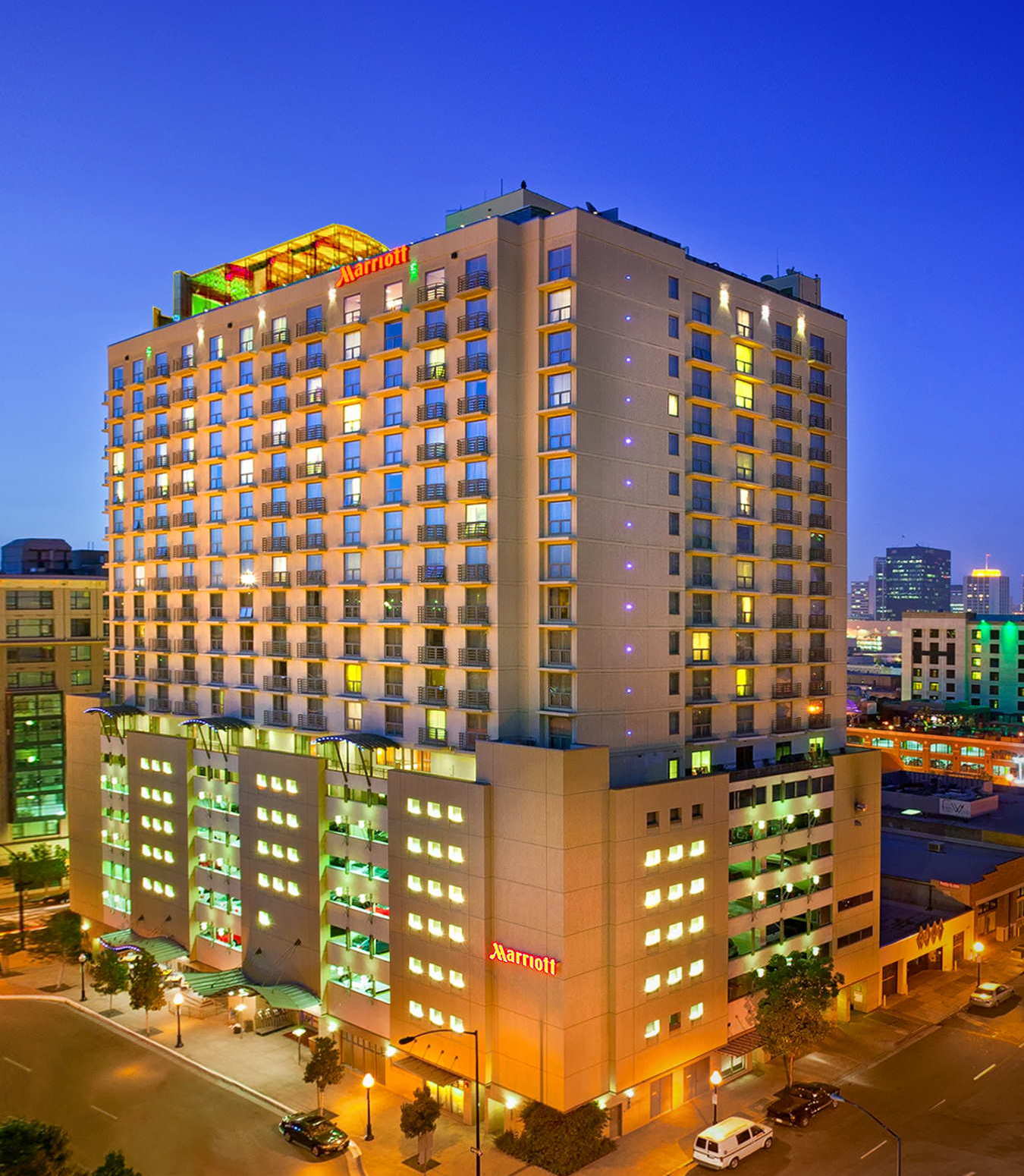 Holiday Bowl - Altitude Sky Lounge & Marriott San Diego Gaslamp